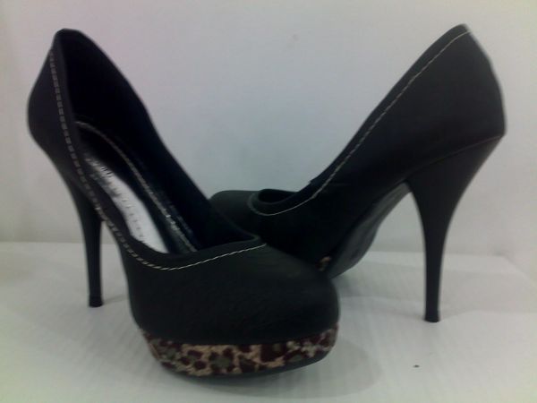 Salto Alto Boneca Meia Pata Onça